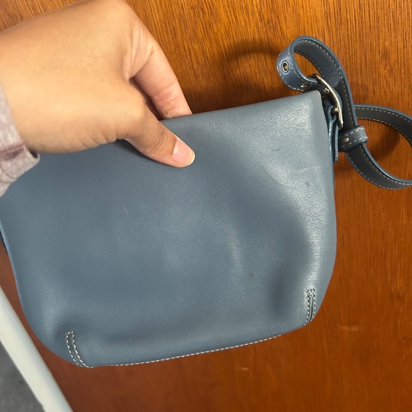 Coach mini shoulder bag, light blue - Picture 2 of 6